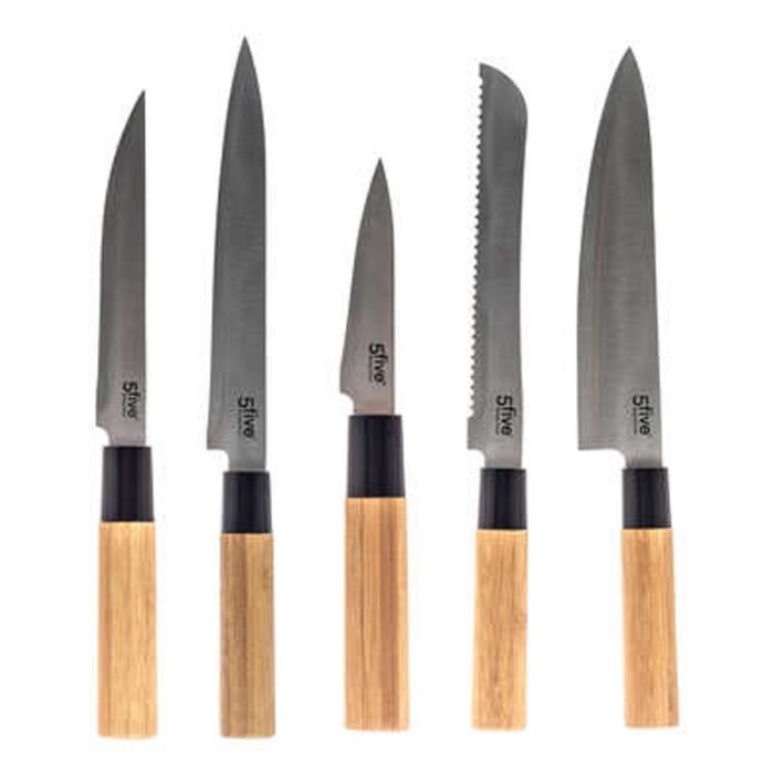 5 Knife Stand Bamboo