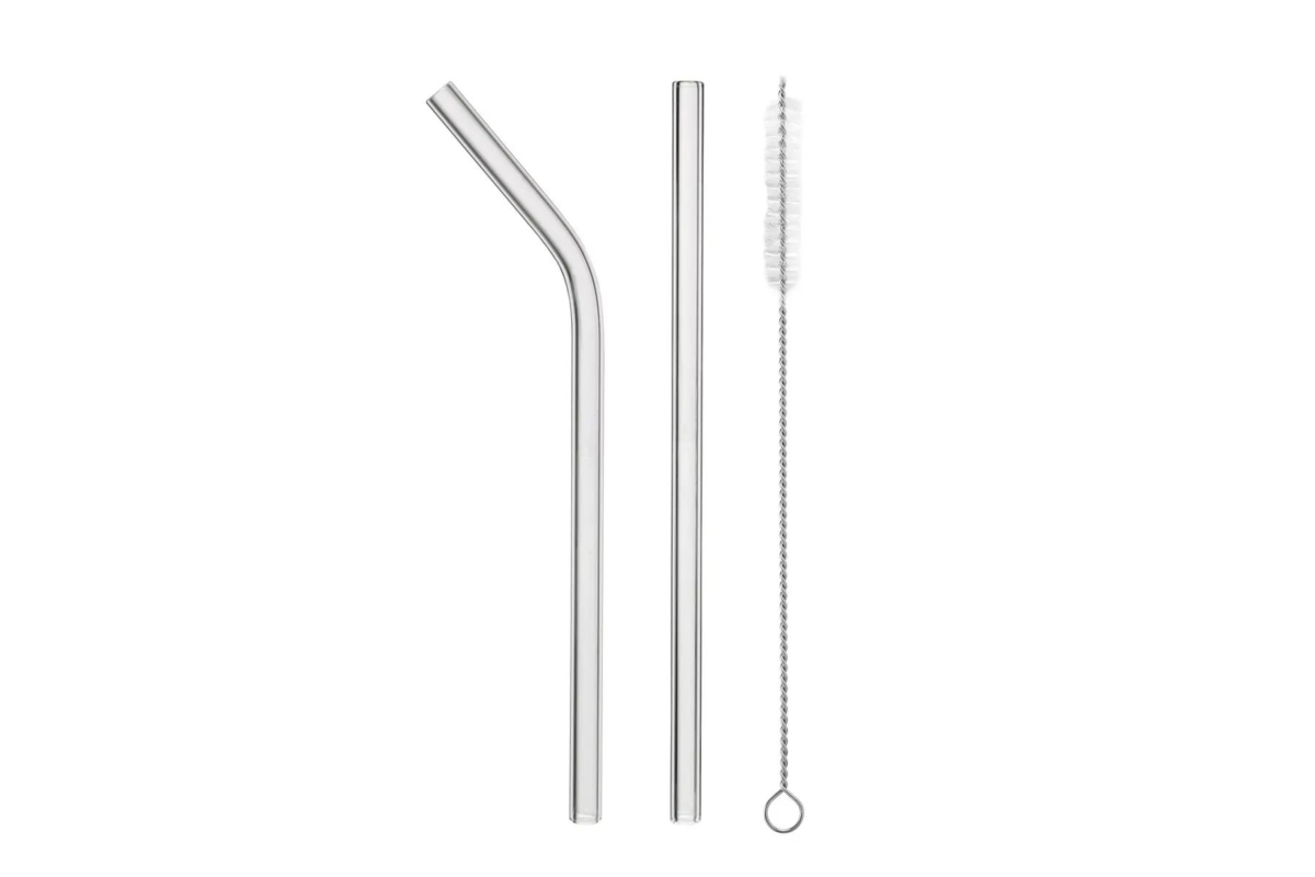 Glass Straws X6