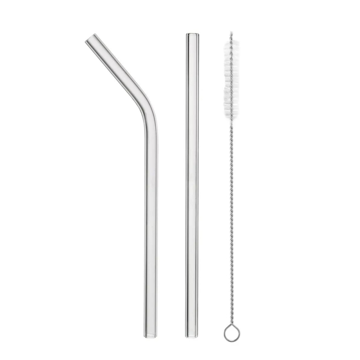Glass Straws X6