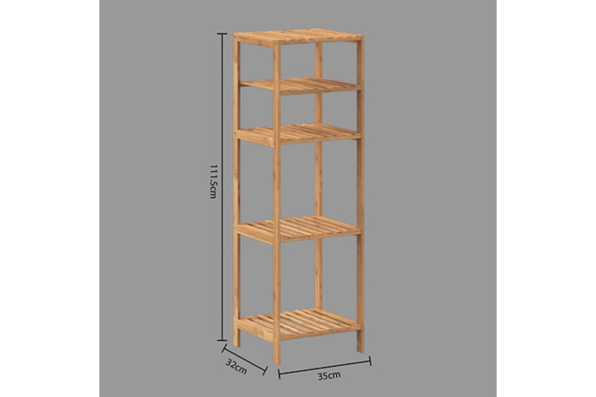 Bamboo Shelf Quad Box