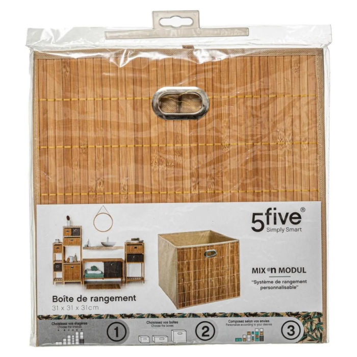 Baskets 31x31 Bamboo Nat