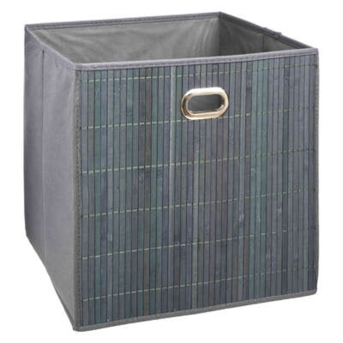 Baskets 31x31 Grey Bamboo