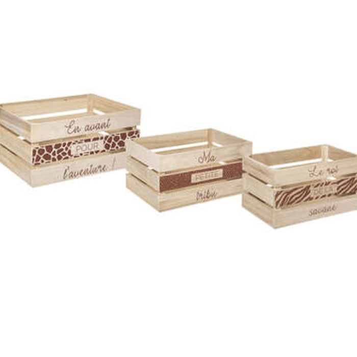 Safari Wooden Boxes