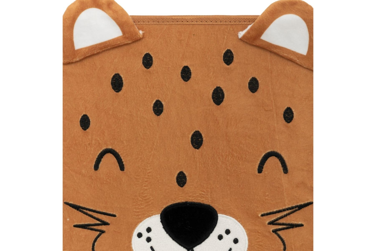 Leopard Velvet Storage