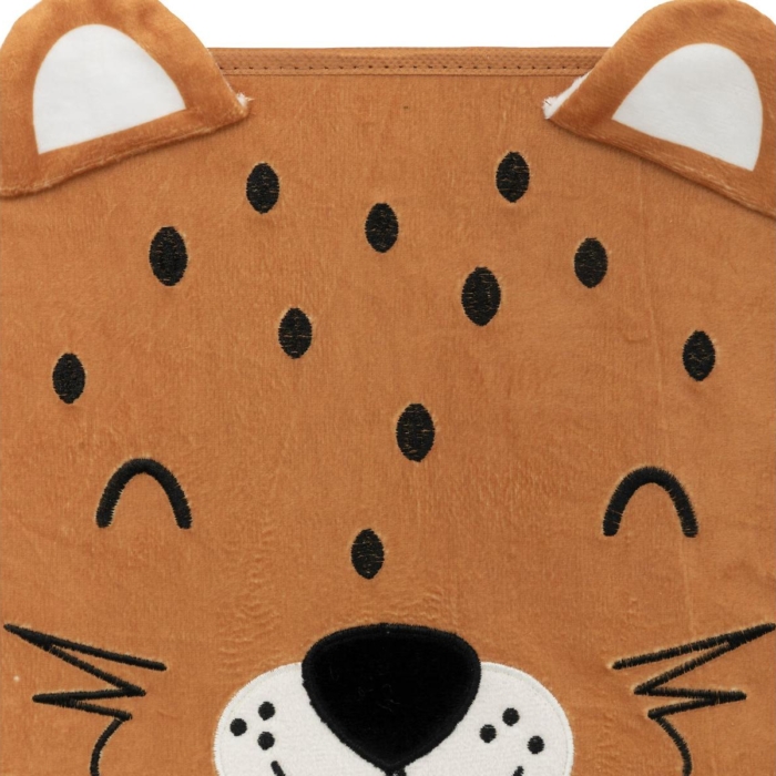 Leopard Velvet Storage