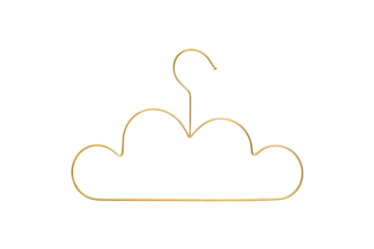 Gold Cloud Hanger