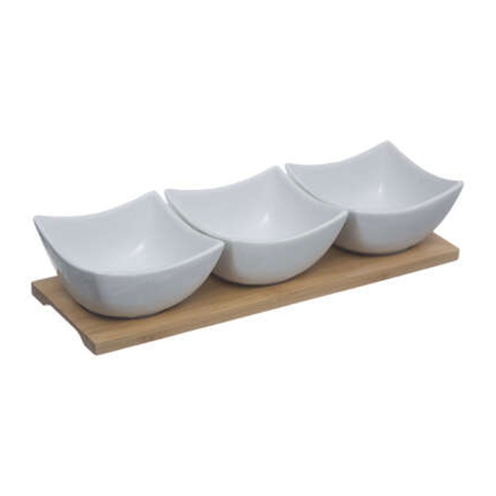 Porcelain & Bamboo 4p Set