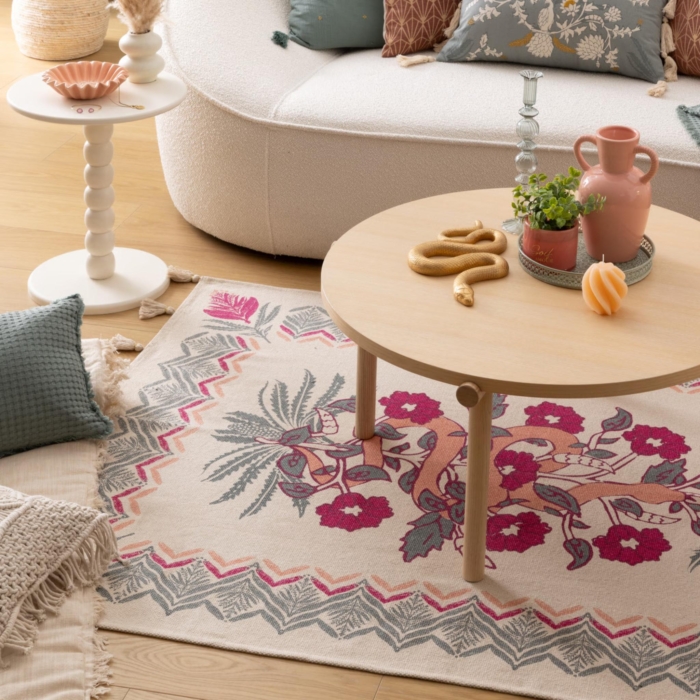 Wild Print Cotton Rug Wild Print Cotton Rug