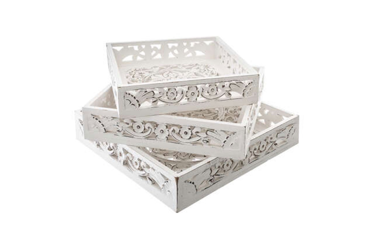 Terre Trays White