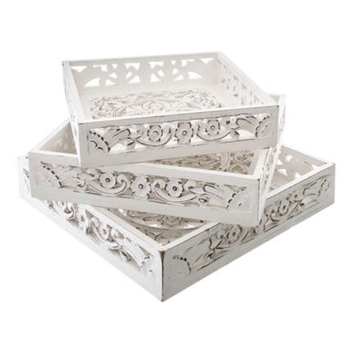 Terre Trays White
