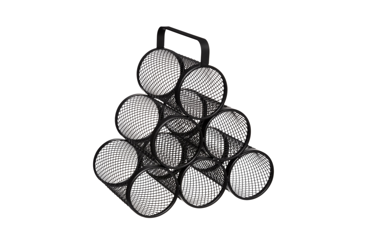 Mayaj Wine Rack Blk X6