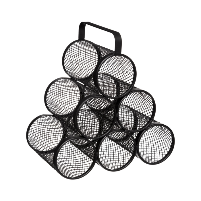 Mayaj Wine Rack Blk X6