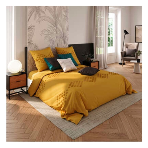 Tufted Bedspread Set 260 × 240 cm