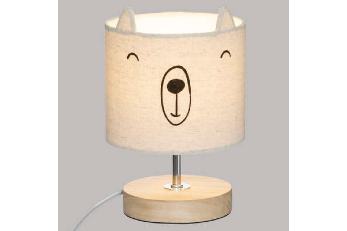 Bear Lampshade Lamp