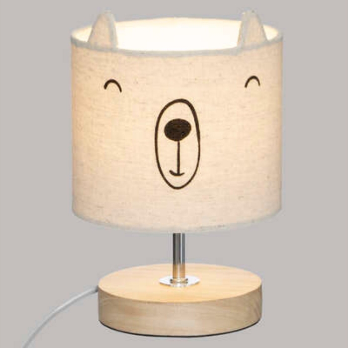 Bear Lampshade Lamp