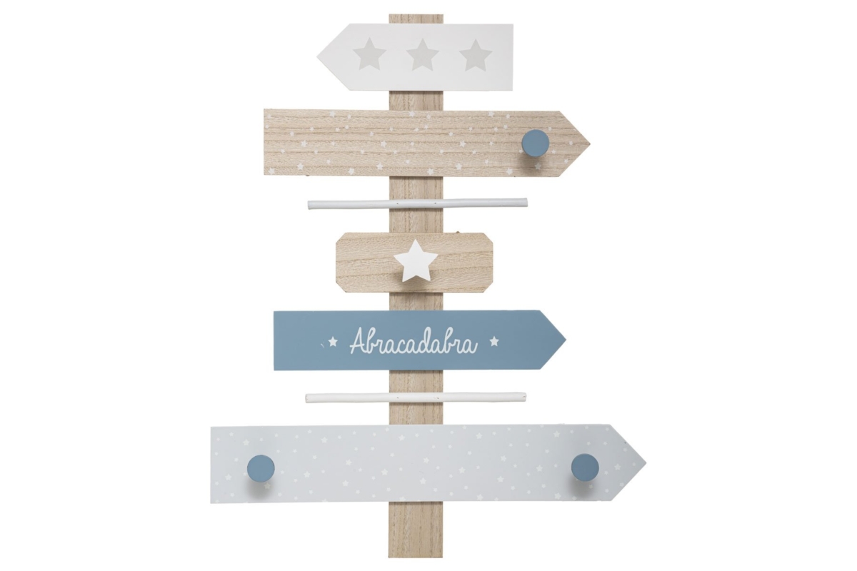 Signs Hook X4 Blue