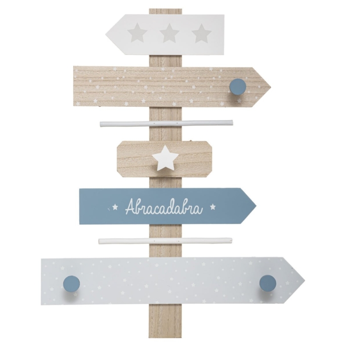 Signs Hook X4 Blue