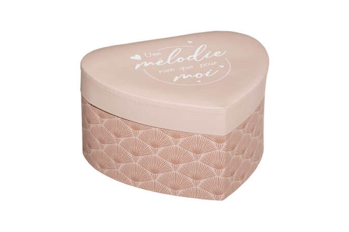 Ballerina Heart Music Box