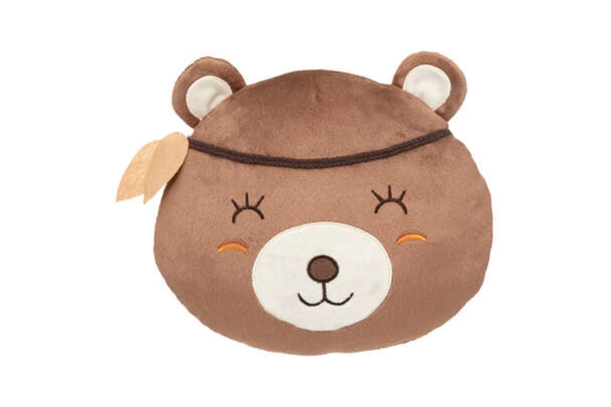 Bear Head Cushion