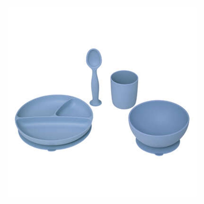 Kids Silicone Meal Set Blue