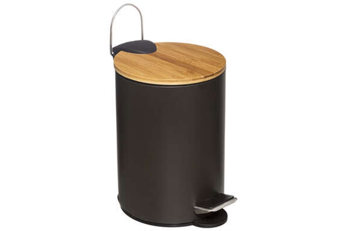 Dustbin 3l Charcoal Modern Dustbin 3l Charcoal Modern