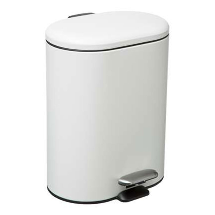 SOFTCL 6l Dustbin White