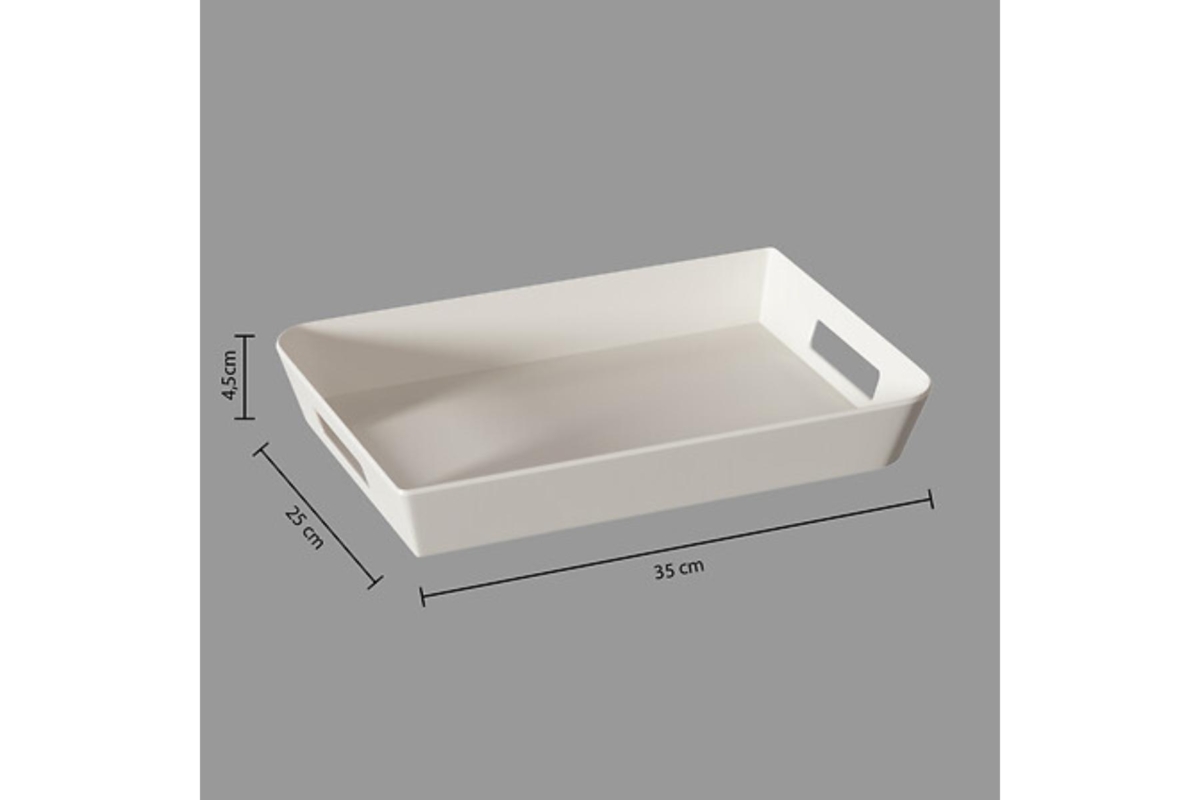 Melam Tray 35x25 White