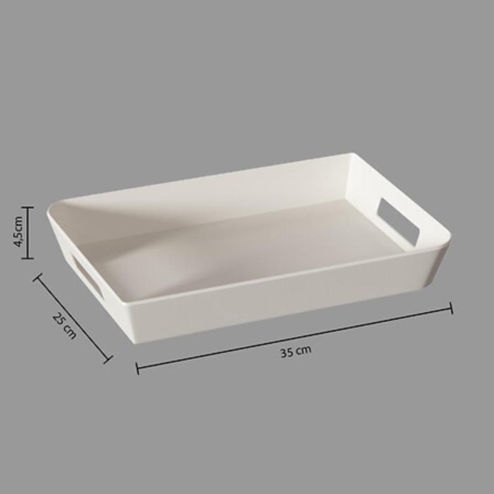 Melam Tray 35x25 White