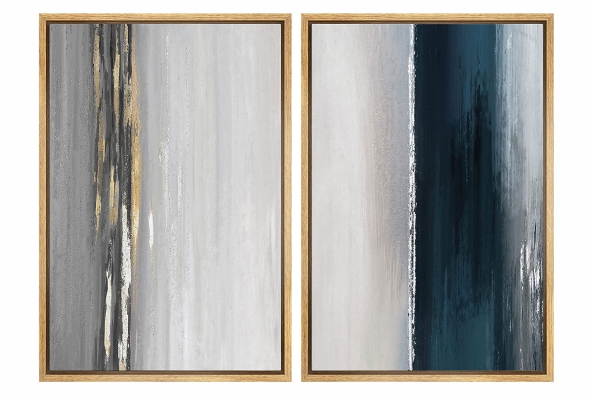 Set Modern Abstract Painting