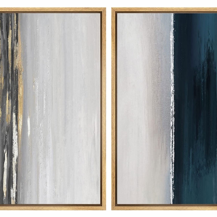 Set Modern Abstract Painting