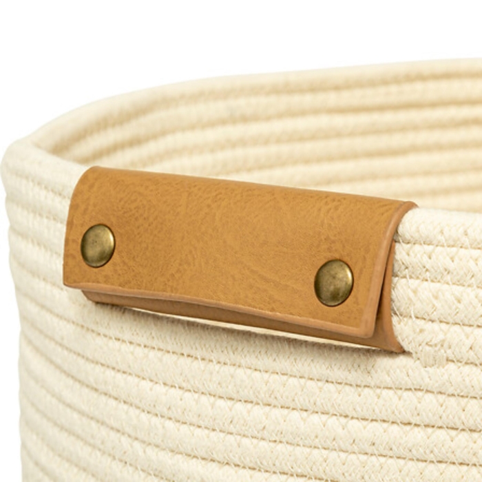 Ivory Laundry Basket