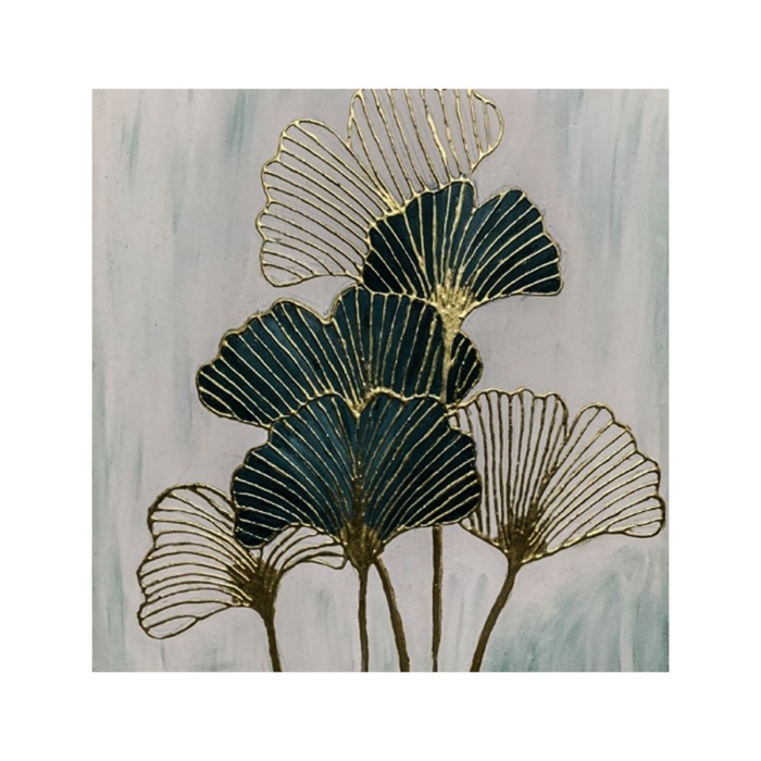 Scalloped Leaves Art
