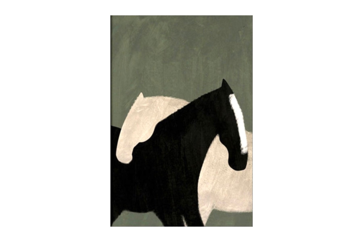 Abstract Horse Wall Art