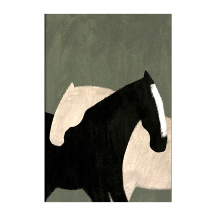 Abstract Horse Wall Art