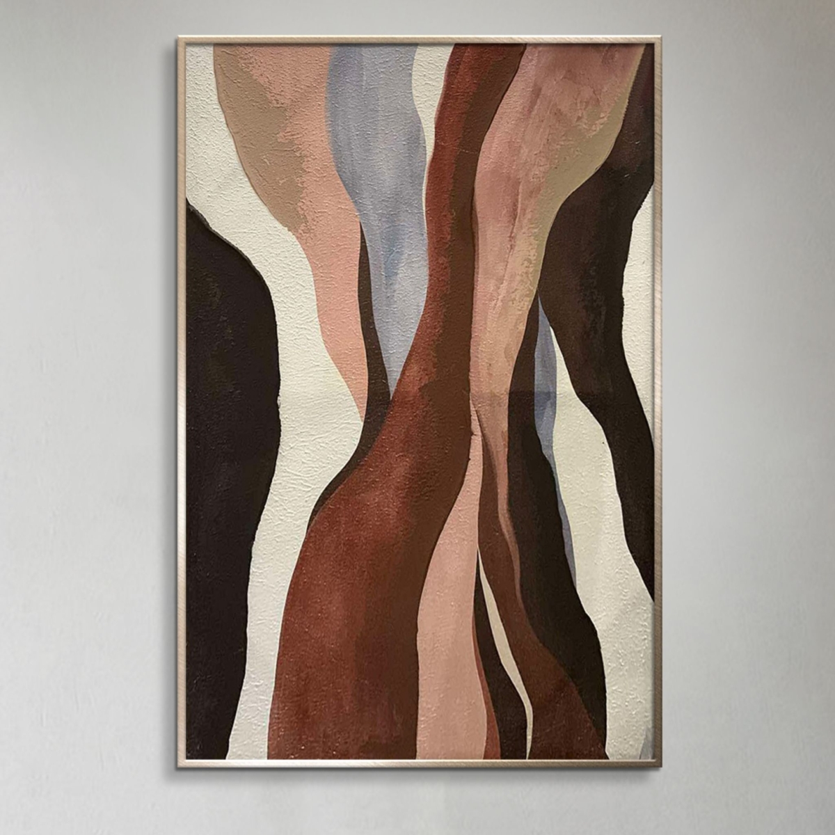 Framed Canvas Hand Touch