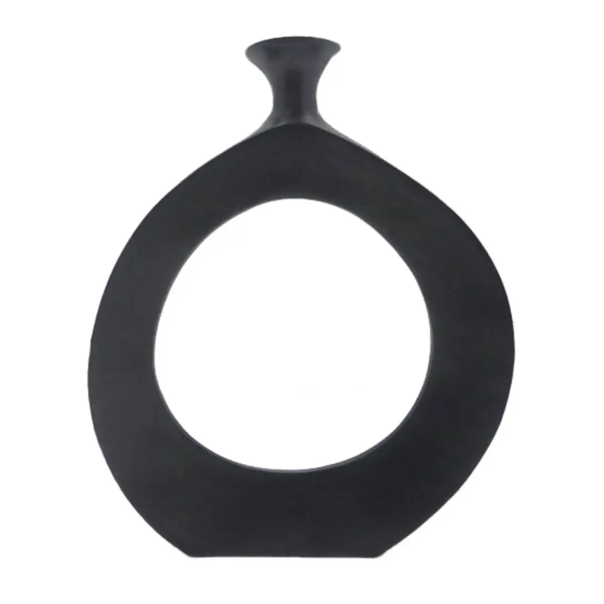 28991.webp Abstract Vase Black