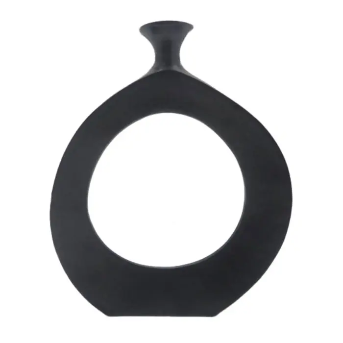 28991.webp Abstract Vase Black