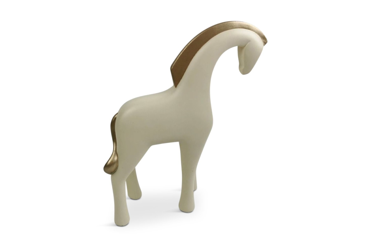 Jasper Deco Horse Polyresin Be