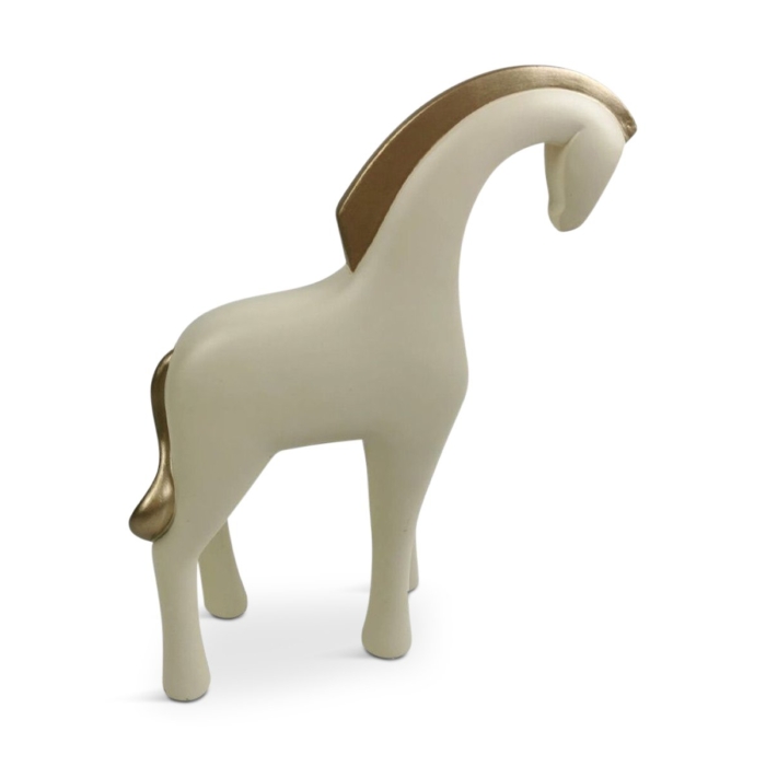 Jasper Deco Horse Polyresin Be