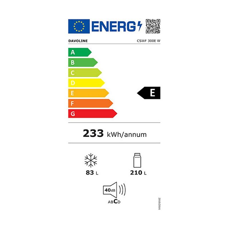 Davoline No Frost Refrigerator