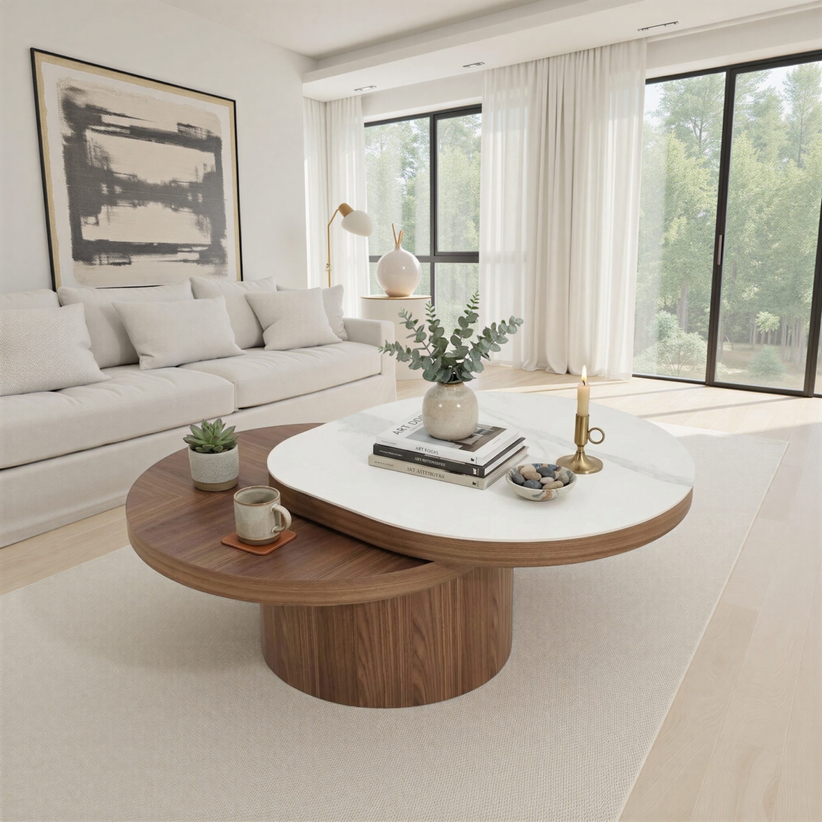 Coffee Table HB35 Walnut