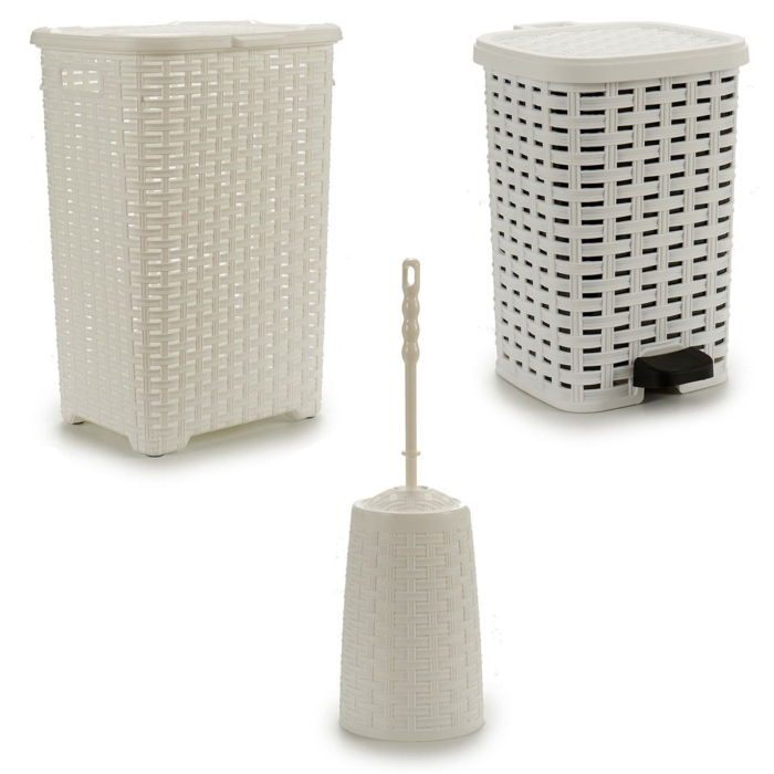 Toilet Rattan Set