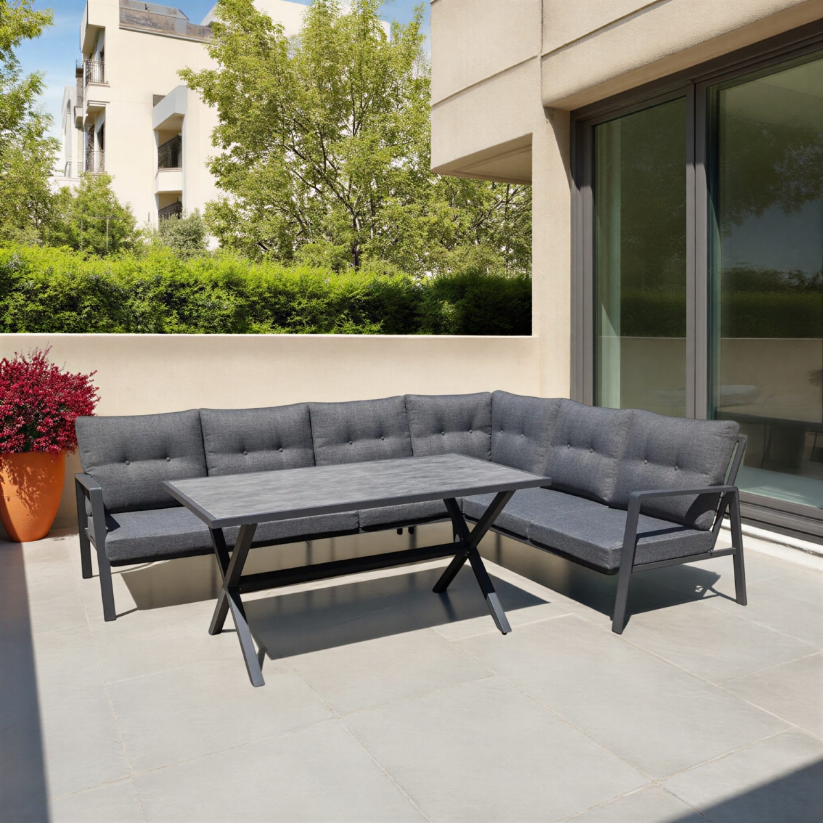 RELLA Outdoor Dining Set