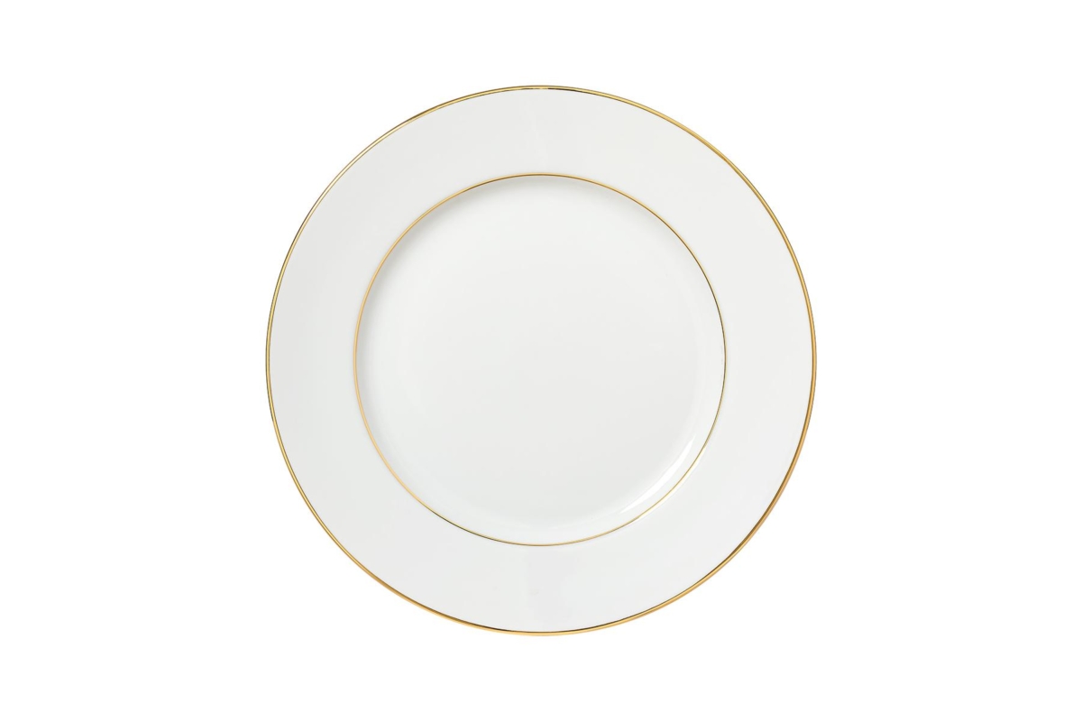 Xm Gold Rim Plate