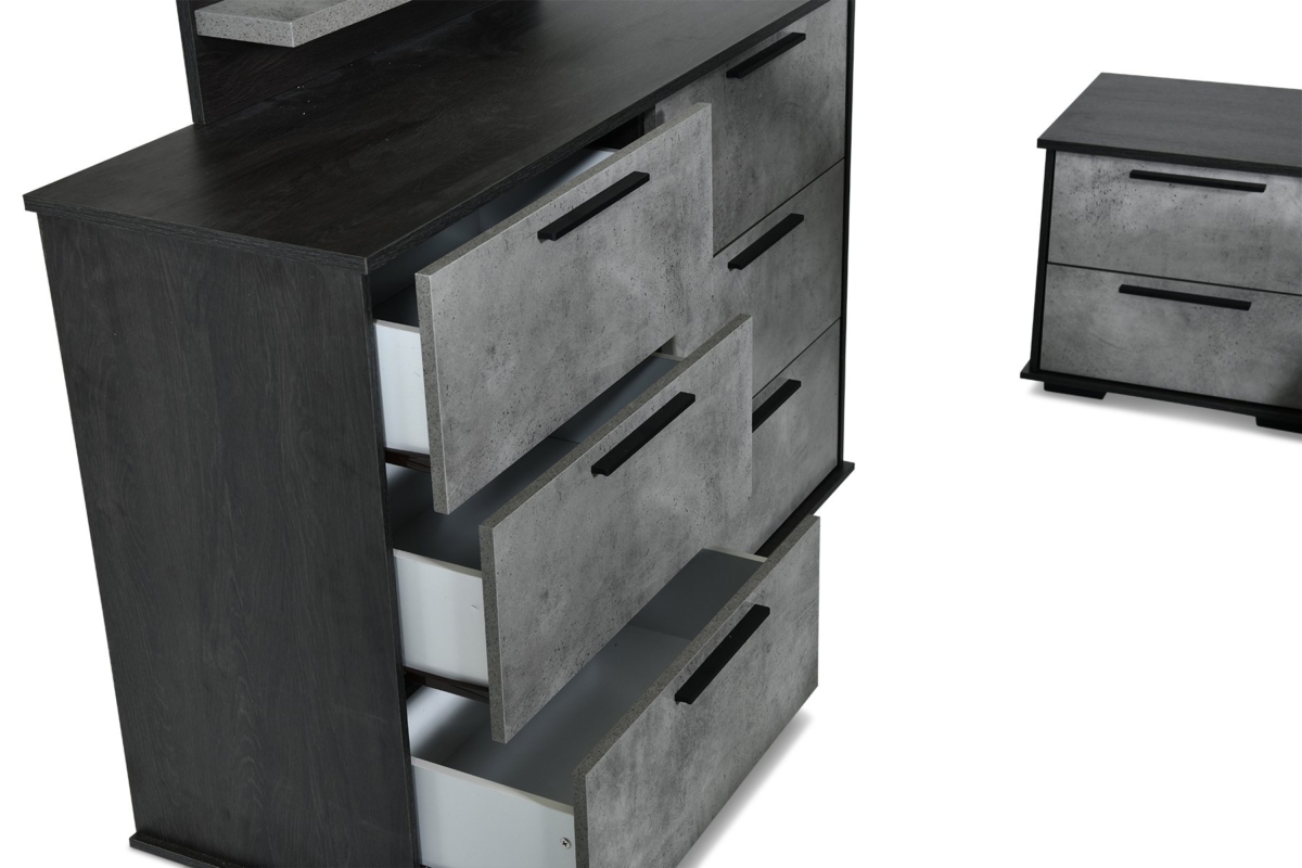 5FT-BED-SET-BEGBLK-11.jpg 5FT COMFETT Bedroom Set