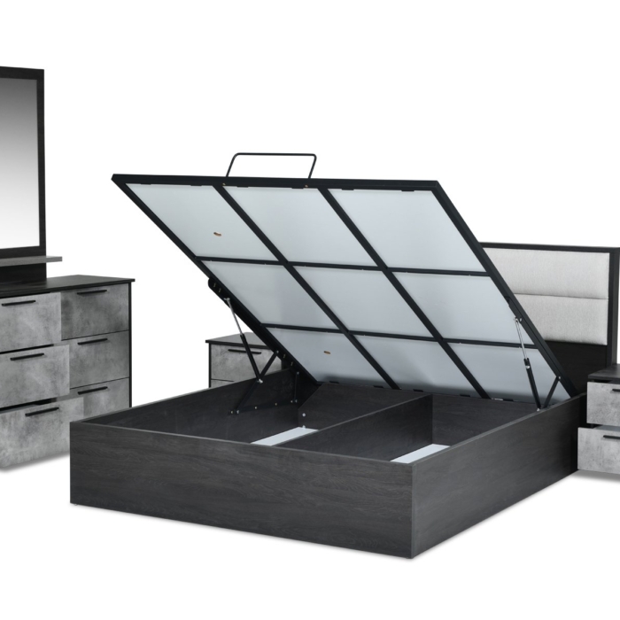 5FT-BED-SET-BEGBLK-9.jpg 5FT COMFETT Bedroom Set