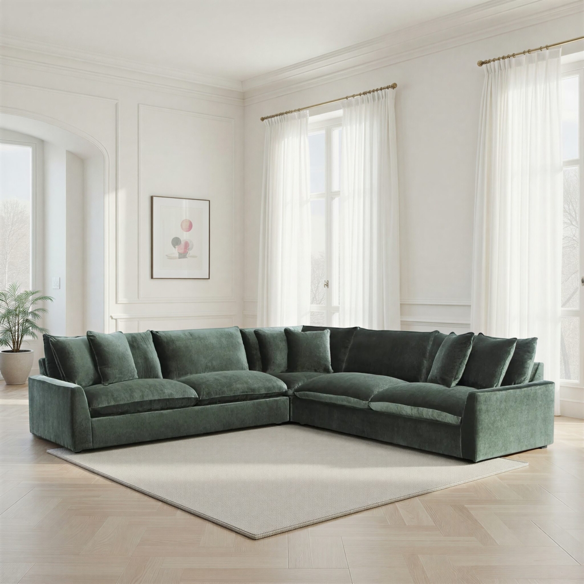Carriage Corner Sofa