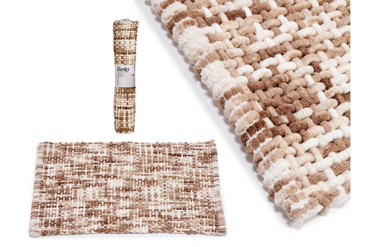 Beige Knitted Carpet