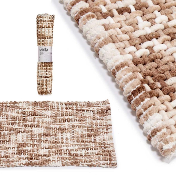 Beige Knitted Carpet