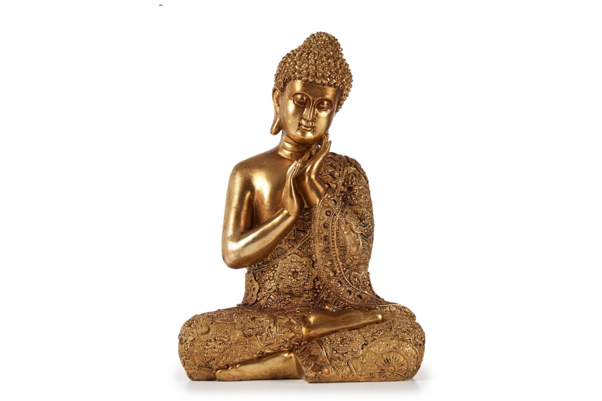Sitting Buddha Resin